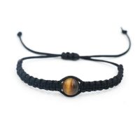 Natural Stone Tiger Eye Bracelet Thread Bracelets Natural Stones - Natural 10mm - Aliexpress