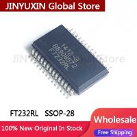 ชิปสินค้าขายส่งในสต็อก FT232 FT232RL ใหม่5-20ชิ้น SSOP-28ชิปจากยูเอสบีไปยังซีเรียลใหม่