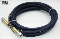 สายน้ำแบบถักเตารีดไอน้ำหม้อต้ม ขนาด 5 เมตร (สีกรม) ： Stream Iron Hose Size 5 metre (Navy Color) -เกรด A