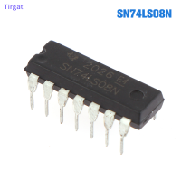 ?【Lowest price】Tirgat 10ชิ้น74LS01 74LS00 74LS02 74LS04 74LS05 74LS06 74LS07 74LS08 74LS09 74LS11ใหม่