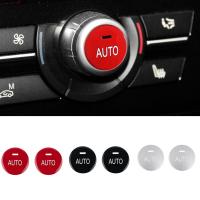 Car Central Control Knob Cover Air Conditioning Panel AUTO Switch Button For BMW 5 6 7 X5 X6 GT5 Series F10 F01 F15 F16 2009-19