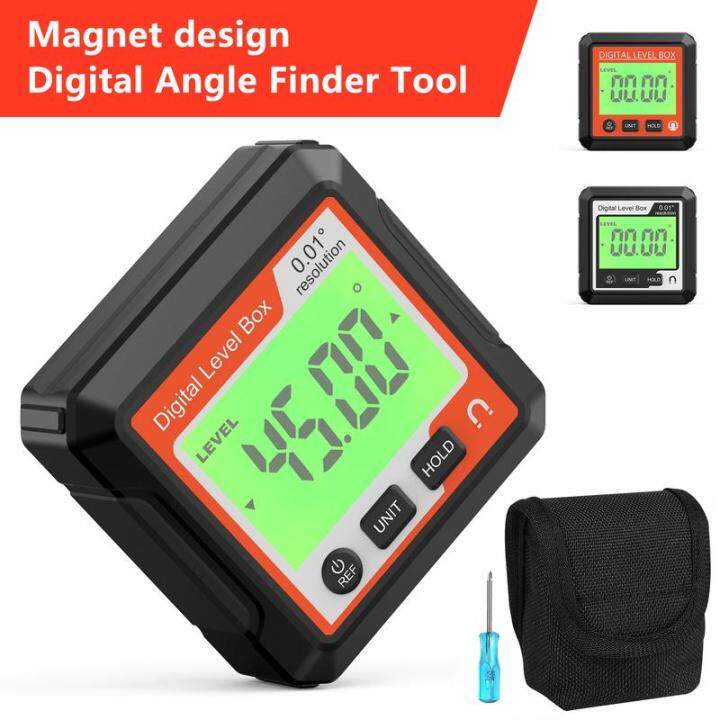 Gufuzi Digital Level Box Digital Angle Finder Digital Angle Finder Backlit Lcd Digital Angle 1251