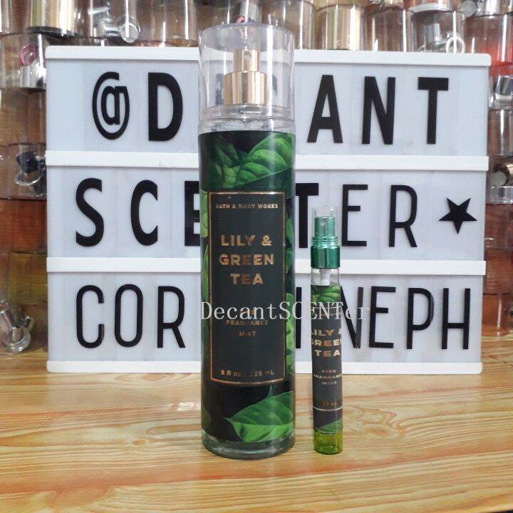 Lily & Green Tea Fragrance Mist in Travel Sizes Lazada PH