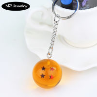 【2023】1-7 Stars Goku Star Spherical Keyherchain Men Car Women Bag Accessories