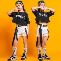 [COD] [Monthly sales 200 ]Childrens dance costume girls hip-hop tide model catwalk fashion