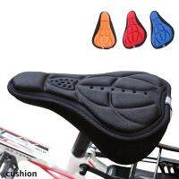 【LZ】✵  Mountain bike 3d sela capa grossa respirável super macio almofada do assento da bicicleta silicone esponja gel assento da bicicleta acessórios