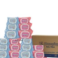 WRE ทิชชู่เปียก .Mamyjoy (มามี่จอย) baby wipes เด็ก, wet wipes 40 แผ่น x 36 แพ็ค ผ้าเปียก  กระดาษเปียก