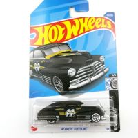 รถล้อร้อน2022-155 47 Chevy Fleetline 1/64โลหะ Diecast รถของเล่นแบบชุดสะสม