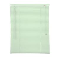 Global House-DAVINCI มู่ลี่ PVC รุ่น BC-007-25-GREEN ขนาด 70x210 ซม. สีเขียว รับประกันของเเท้