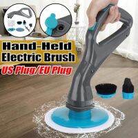 12.6*5.1inches Portable Cordless Electric Cleaning Brush Waterproof Cleaner Rotating Scrubber Cleaning Brush Bathroom Cleaning Tools Set