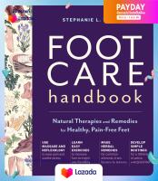 (ใหม่) พร้อมส่ง Foot Care Handbook : Natural Therapies and Remedies for Healthy, Pain-Free Feet [Paperback]