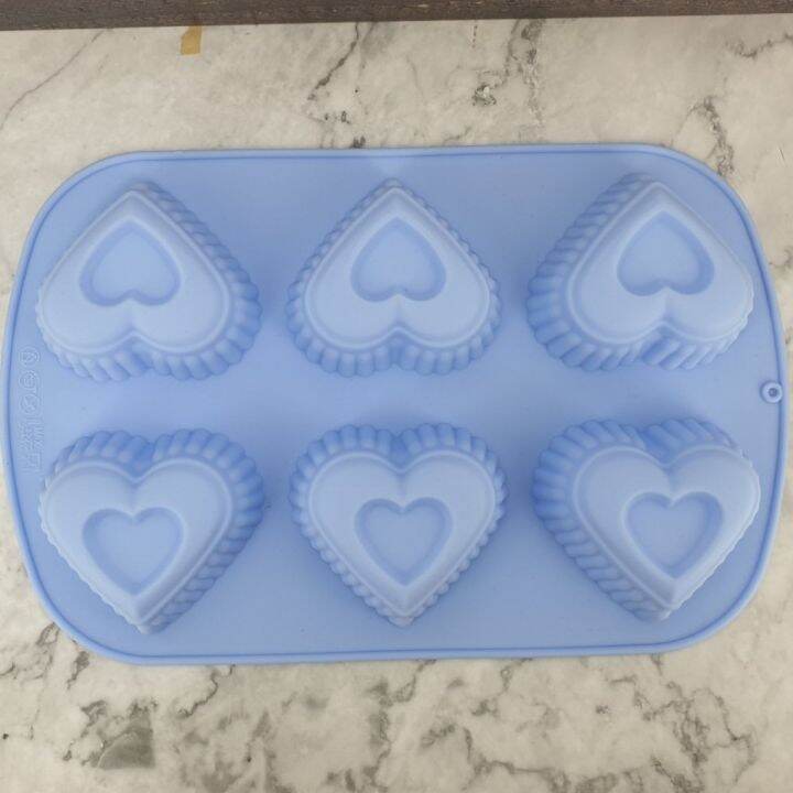 gl-แม่พิมพ์-ซิลิโคน-รูปถ้วยหัวใจ-6-ช่อง-คละสี-heart-cup-silicone-mold