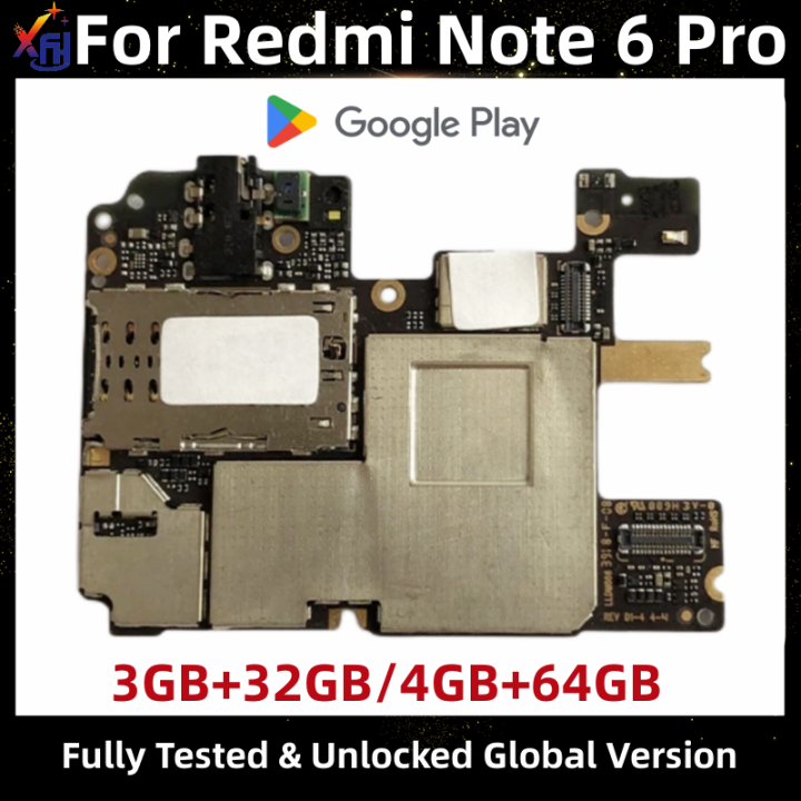 mi note 6 pro motherboard 64gb