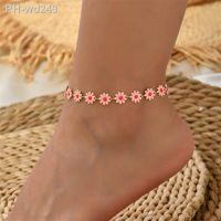 【CW】⊙✳┇  Anklets for Beach Starfish Seashell Beads Anklet Leg Foot Chain Sandals Jewelry Gifts