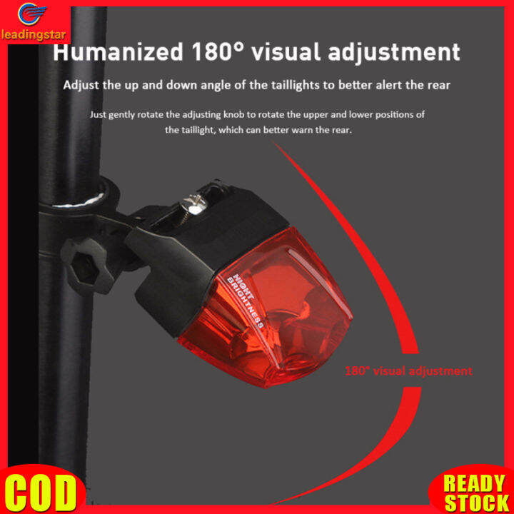 leadingstar-rc-authentic-bicycle-tail-light-waterproof-magnetic-power-generate-warning-light-bicycle-equipment-accessories