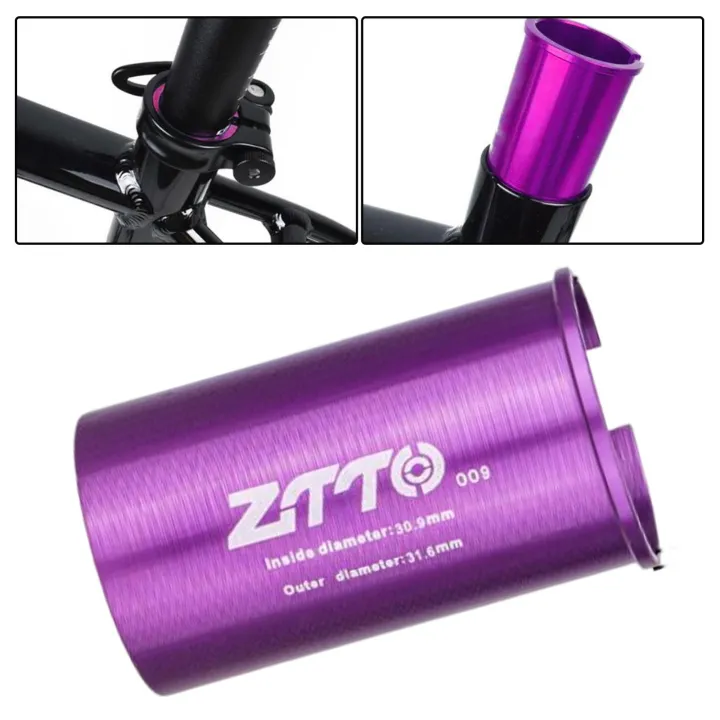 WBStar Bike Seat Post Shim Seatpost Tube Folding Bike 60mm Long MTB