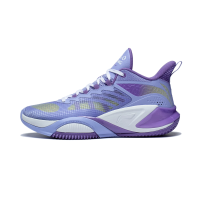 Li Ning Badfive Storm ผู้ชายรองเท้าบาสเก็ตบอลกันกระแทกรองเท้าบาสเก็ตบอล ABFT021