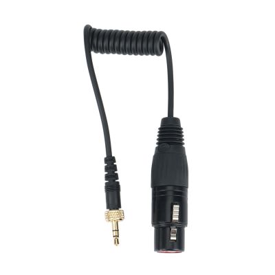 Saramonic Locking Type 3.5mm to 3.5mm TRS to XLR Microphone Output Universal Audio Cable for Wireless Receivers