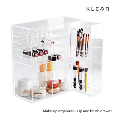KlearObject Make-up organizer drawer ชั้นวางเครื่องสำอาง กล่องเก็บเครื่องสำอาง ชั้นใส่เครื่องประดับ กล่องอะคริลิคใส กล่องวางเครื่องสำอางค์