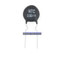 100pcs Thermistor NTC2.5D-11 2.5D-11 2.5D11 11MM Diameter Negative Temperature coefficient