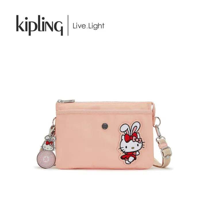 [KIPLING X HELLO KITTY] Kipling RIRI Rabbit Pink Crossbody Bag SS23 ...