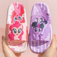 Little Pony Summer Childrens Cartoon Slippers Girls Princess Anti-Slip Flip-Flops Home Sandal