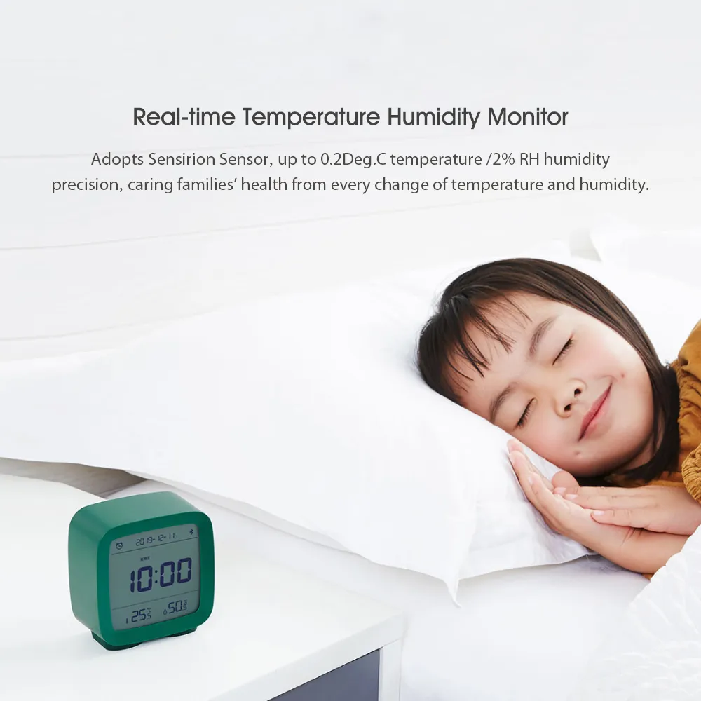 Xiaomi QingPing Bluetooth Alarm Clock Temperature Humidity Sensor