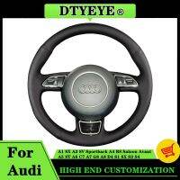 Car Accessory Car Steering Wheel Cover For Audi A1 8X A3 8V Sportback A4 B8 Saloon Avant A5 8T A6 C7 A7 G8 A8 D4 S1 8X S3 S4 Steering Wheels Accessori