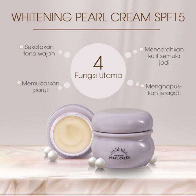 WHITENING PEARL CREAM SENDAYU TINGGI SPF15 15G Lazada