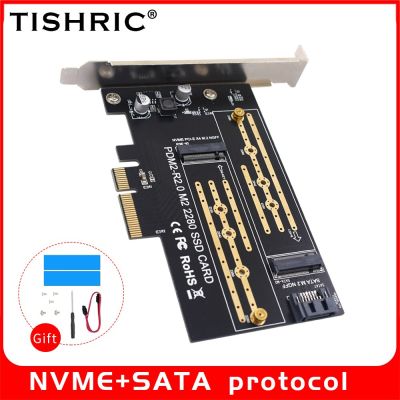 [ใหม่2023] M2 PCIE ไป TISHRIC SSD การ์ดขยาย NVME M.2 NVME ไปยัง PCI 4X M.2 SSD การ์ดอะแดปเตอร์สำหรับ PCIE การ์ด PCI Express X4 X8 X16