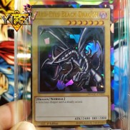 Thẻ Red Eyes Black dragon Rồng đen mắt đỏ Bài Yugioh Magic Card ứng phản