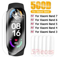 Hydrogel Film For Xiaomi Mi Band 8 7 Screen Protectors Accessories For Xiaomi Band 6 5 4 3 Smart Watch Wristband Protective Film