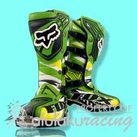 Motocross Trail MX Enduro Fullprint Shoes with Safety Protector - 005