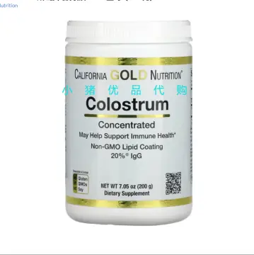 Colostrum 1,000mg (Non-GMO) 30% IgG Immunoglobulins - Immune System  Support, Gut Health & Respiratory Health Supplement - Low Heat Processed  Bovine
