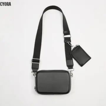 Shop ZARA Unisex Street Style Plain Crossbody Bag Small Shoulder