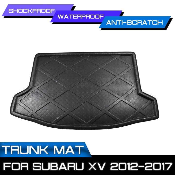 รถชั้น-mat-พรมด้านหลัง-anti-mud-สำหรับ-subaru-xv-2012-2013-2014-2015-2016-2017