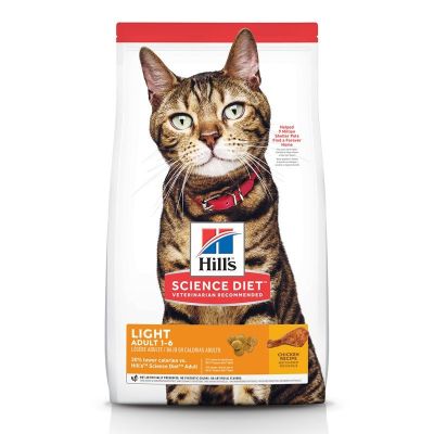 Hills Science Diet อาหารแมว อายุ 1-6 ปี สูตรไขมันต่ำสำหรับแมวทำหมันหรือลดน้ำหนัก ขนาด 2 กก.