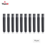 Thunlit หมึกหลอด 10 หลอด 2.6mm 3.4mm Ink Cartridge นำ้หมึก สีดำ สีฟ้า สีแดง สำหรับปากกาหมึกซึม ไส้ปากกาหมึกซึม