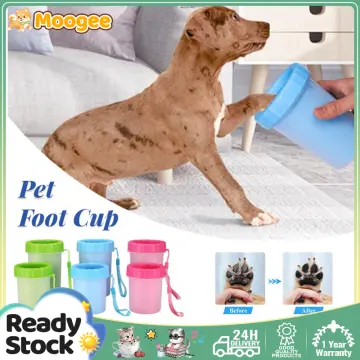 Pets Paw Cleaner Cup Portable Dog Cat Foot Washer Soft Silicone Pet Foot  Wash Tool Puppy Kitten Dirty Paw Cleaning Supplies