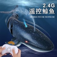 [COD] Cross-border foreign trade 2.4G simulation electric remote control crocodile childrens charging boat play water toys