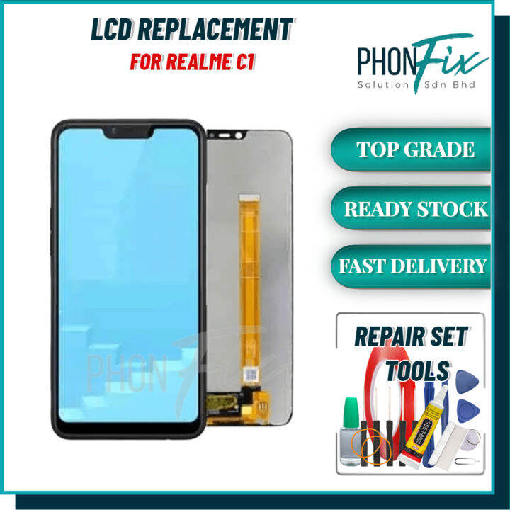 realme c1 screen replacement cost