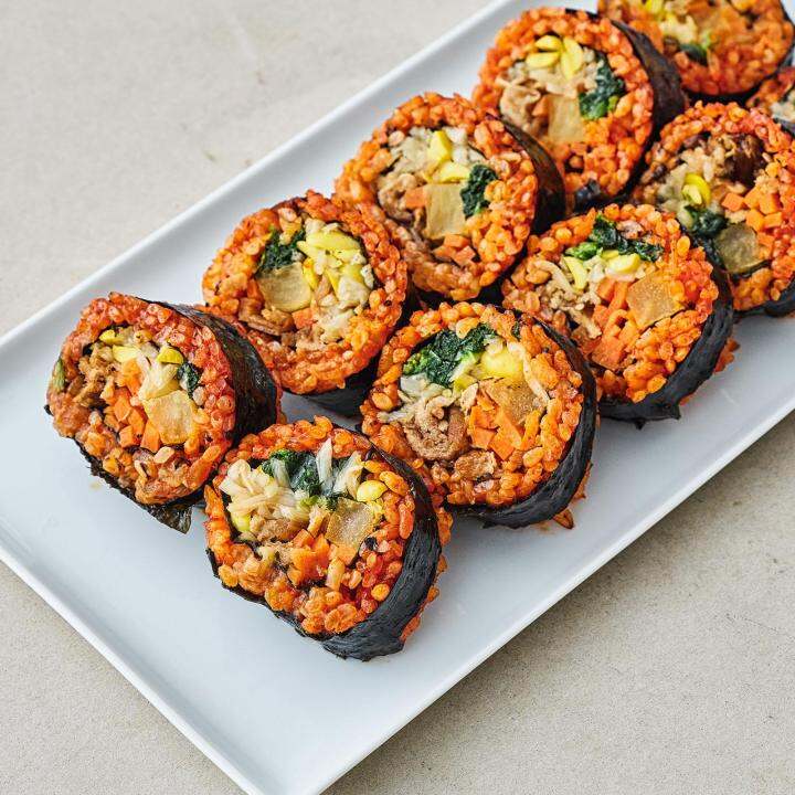 [Market Kurly] 1145 A Hungry Time Vegan Konjac Kimbap With Gochujang ...