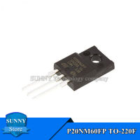 10Pcs STP20NM60FP TO-220F P20NM60FP TO220F 600V/20A MOSFET N-ช่อง