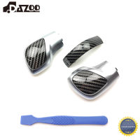 Carbon Fiber Texture DSG Shift Knob Gear Side Cover DSG Emblem For VW Golf 6 golf 7 R GTI Passat B7 B8 CC R20 Jetta MK6 GLI