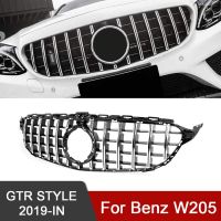 สำหรับ Benz W205 2019พร้อมกล้อง GTR สไตล์รถย่างกันชนหน้ากระจังหน้าอุปกรณ์รถยนต์