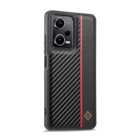 เป็นทางการสุดหรูเคสโทรศัพท์หนังคาร์บอนไฟเบอร์บางพิเศษสำหรับ Xiaomi Poco X5 Pro 5G Redmi 12C 11A Note 12 11 Pro 12S 12S 12S 11S