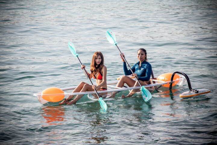 เรือคายัคใส-clear-kayak-มีbalance