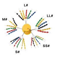 RIVERSTONE สีสัน อุปกรณ์ตกปลา ตัวหยุดลอยหลากสี ขั้วต่อ ทุ่นยาง วงรี ถั่วอวกาศ สายเบ็ดเสียบลอย ตกปลา Bobber ทุ่นปลา