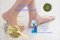 แป้งทาเท้าดับกลิ่น เชื้อรา เท้าแห้งตลอดวัน Deodorising Foot Powder fungicides &amp; Antibacteria 60 g.