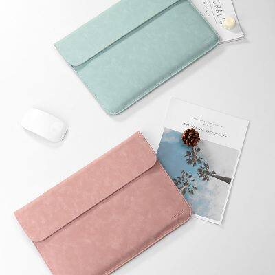 กระเป๋าแล็ปท็อป AUOVIEE สำหรับ Macbook Air 13เคส M1 Pro Retina 13.3 11 14 16 15 XiaoMi 15.6เคสโน้ตบุ๊ก Huawei Matebook กระเป๋าแล็ปท็อปTH